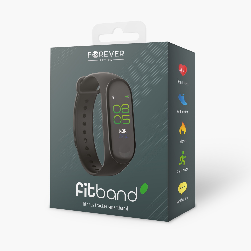 235755_oryg Forever smart bracelet Fitband SB-50 black - Image 5