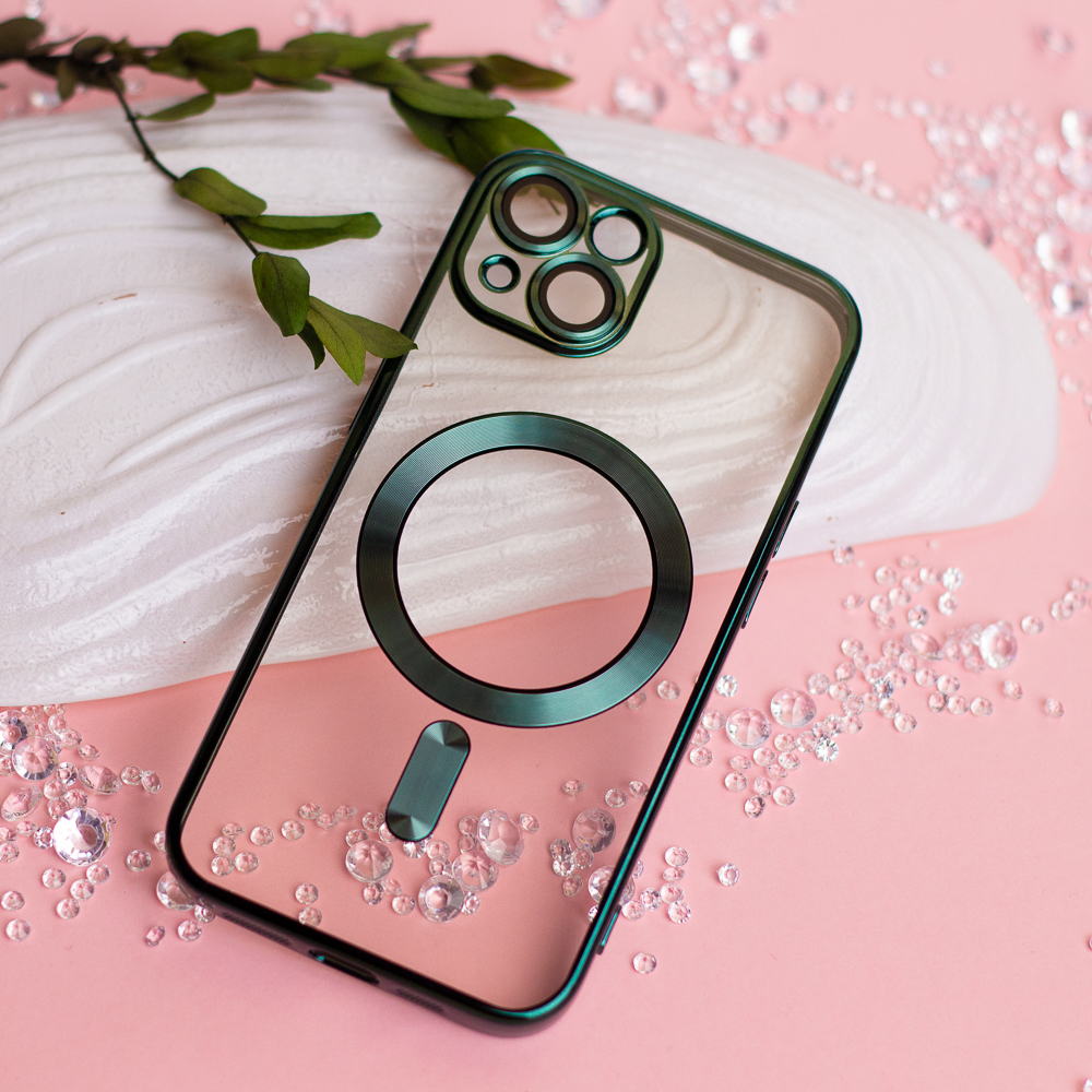 309422_oryg-2 Color Chrome Mag case for iPhone 17 Pro Max 6,9 green - Image 4