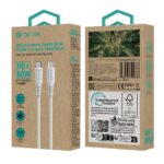 Devia cable GRS EC636 PD USB-C - USB-C 1,0 m 60W 3A white