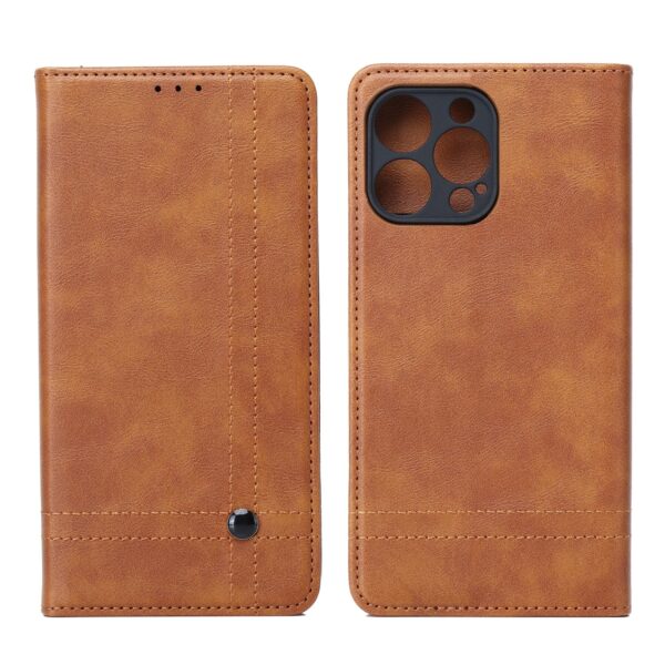 Smart Seam case for Xiaomi Redmi Note 14 Pro 5G (Global) brown