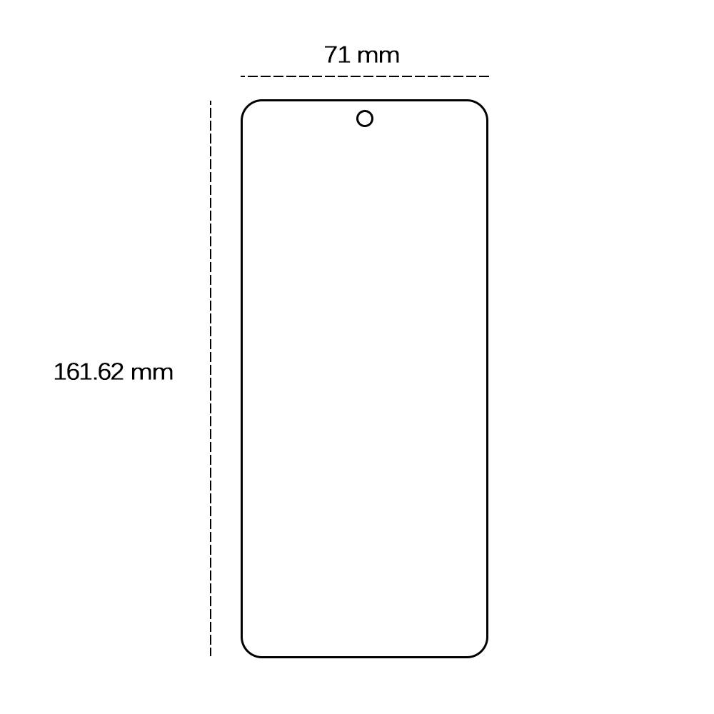 457615_oryg Tempered glass 2,5D for Xiaomi Redmi 13 4G / 13 5G - Image 3
