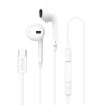 BWOO wired earphones HF175 USB-C digital interface white