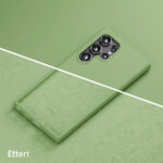 Etteri Silicone case for Samsung Galaxy S25 Ultra light green - Image 11