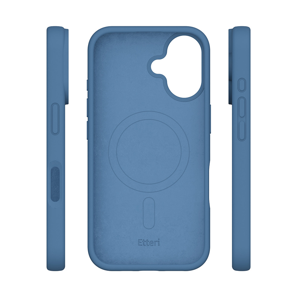 424889_oryg Etteri Silicone Mag case for iPhone 17 dark blue - Image 7
