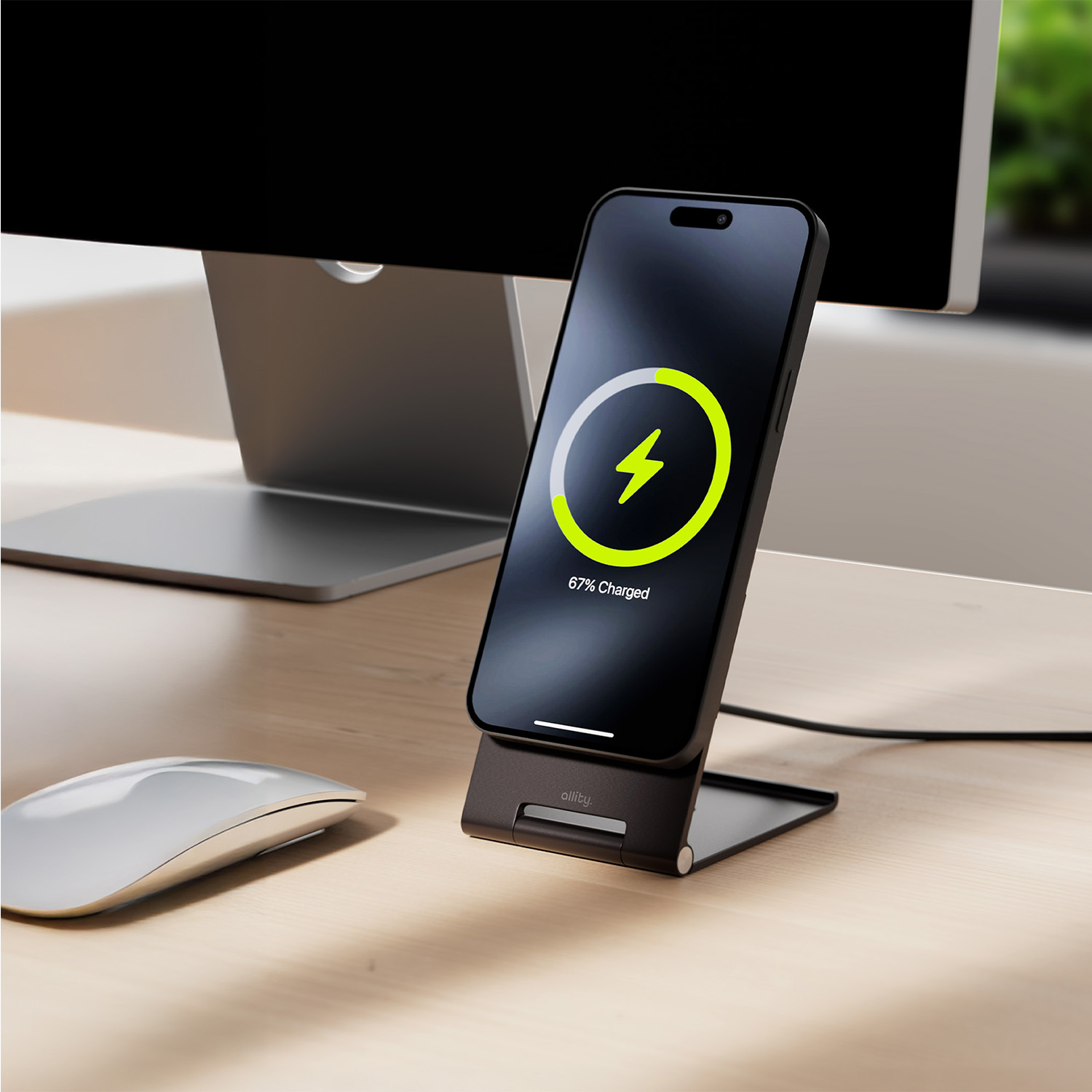 428825_oryg Allity AWC-200-15WMS wireless charger 15W graphite - Image 6