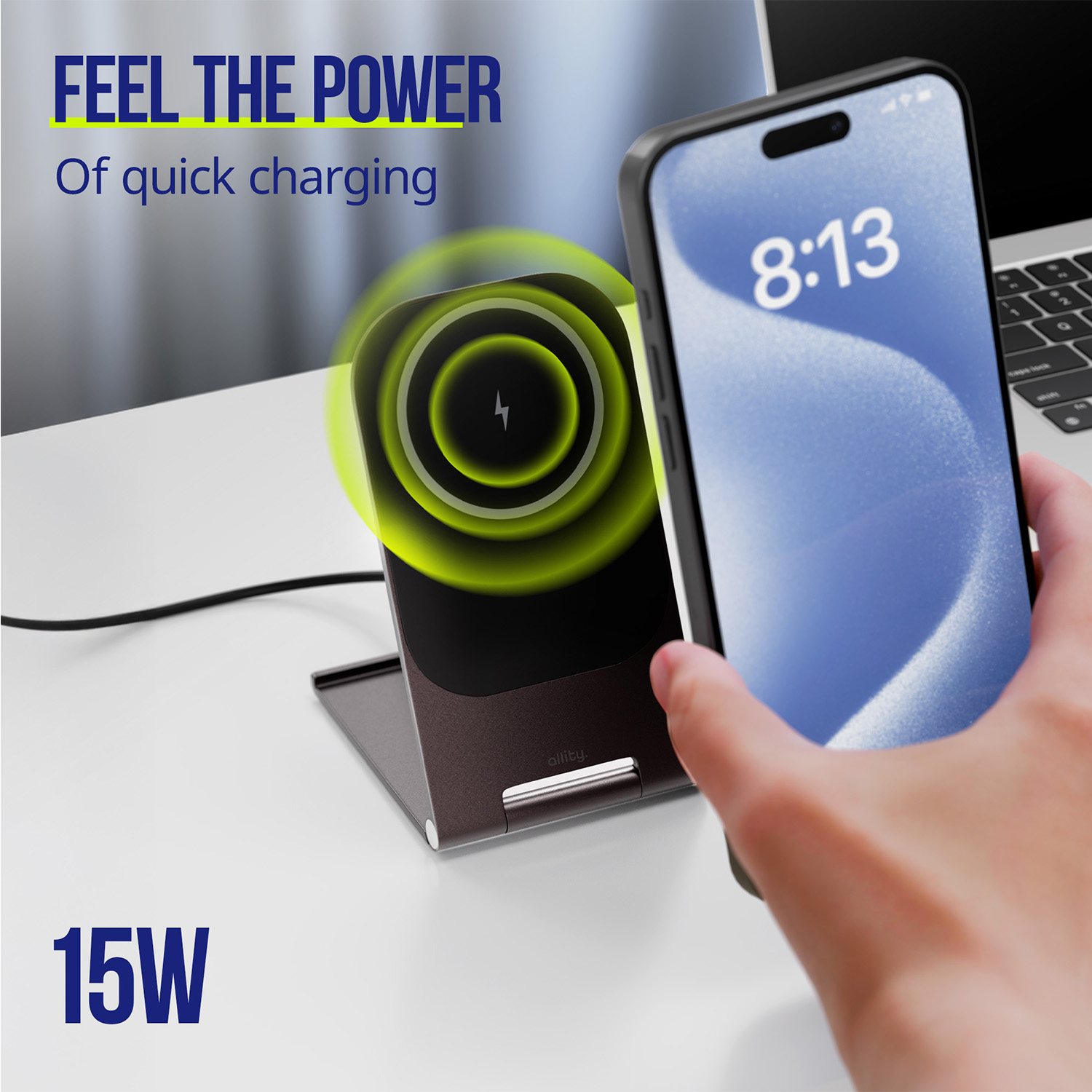 428829_oryg Allity AWC-200-15WMS wireless charger 15W graphite - Image 10