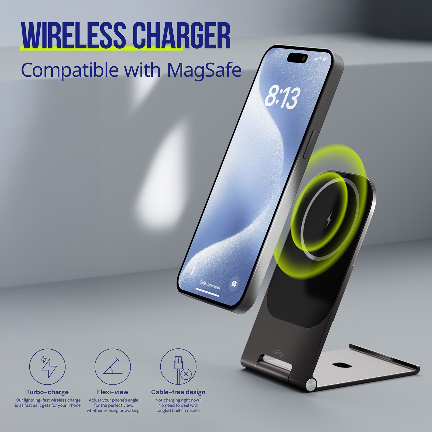 428830_oryg Allity AWC-200-15WMS wireless charger 15W graphite - Image 11