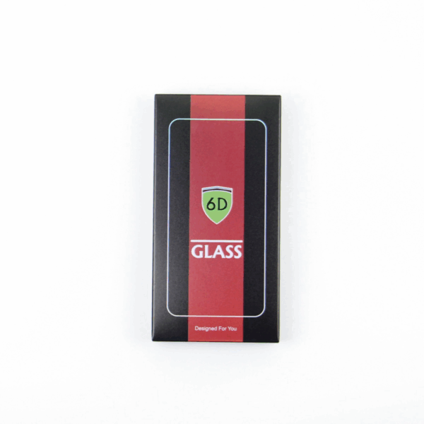 Tempered glass 6D for iPhone 17 Pro black frame