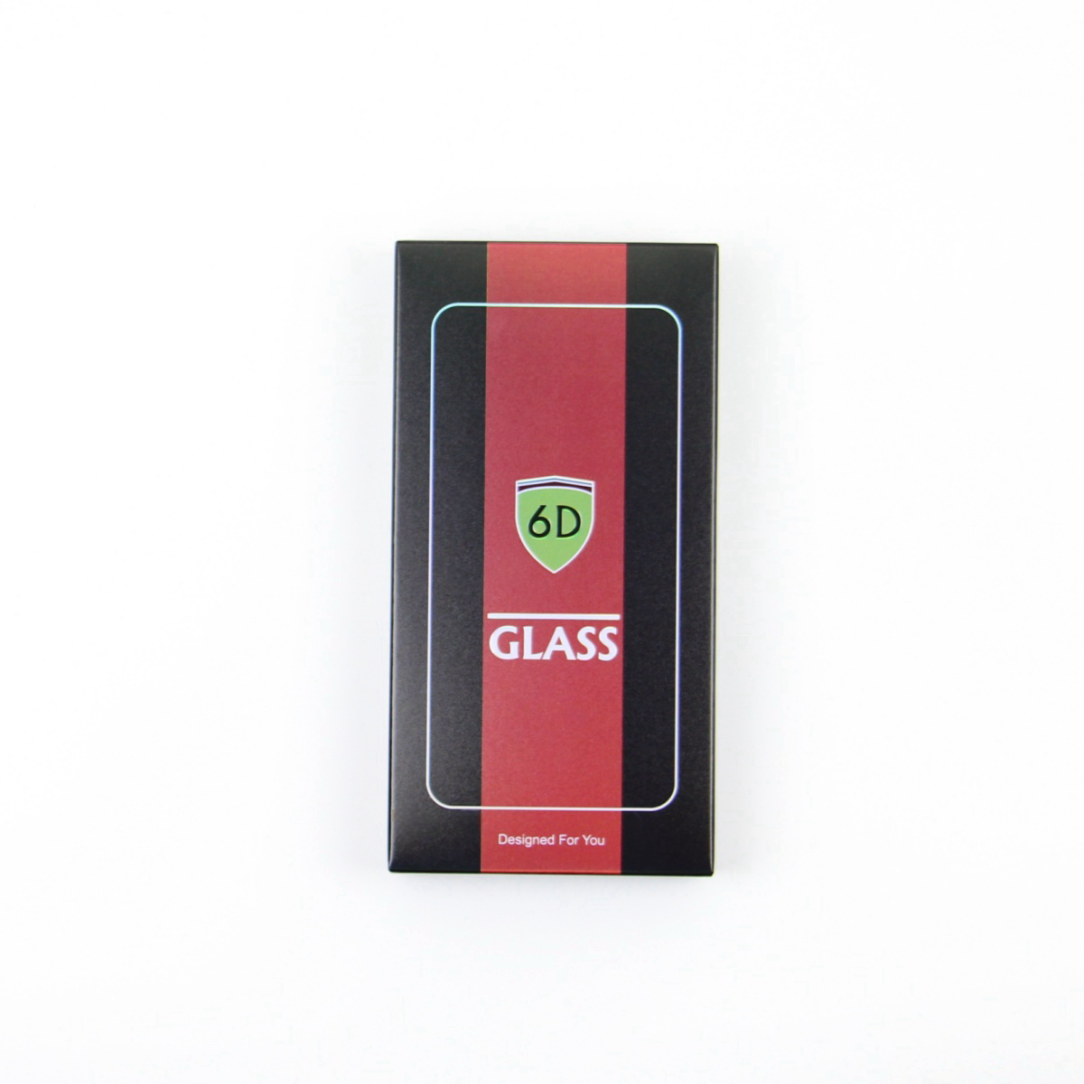 446927_oryg Tempered glass 6D for iPhone 17 Pro black frame - Image 1