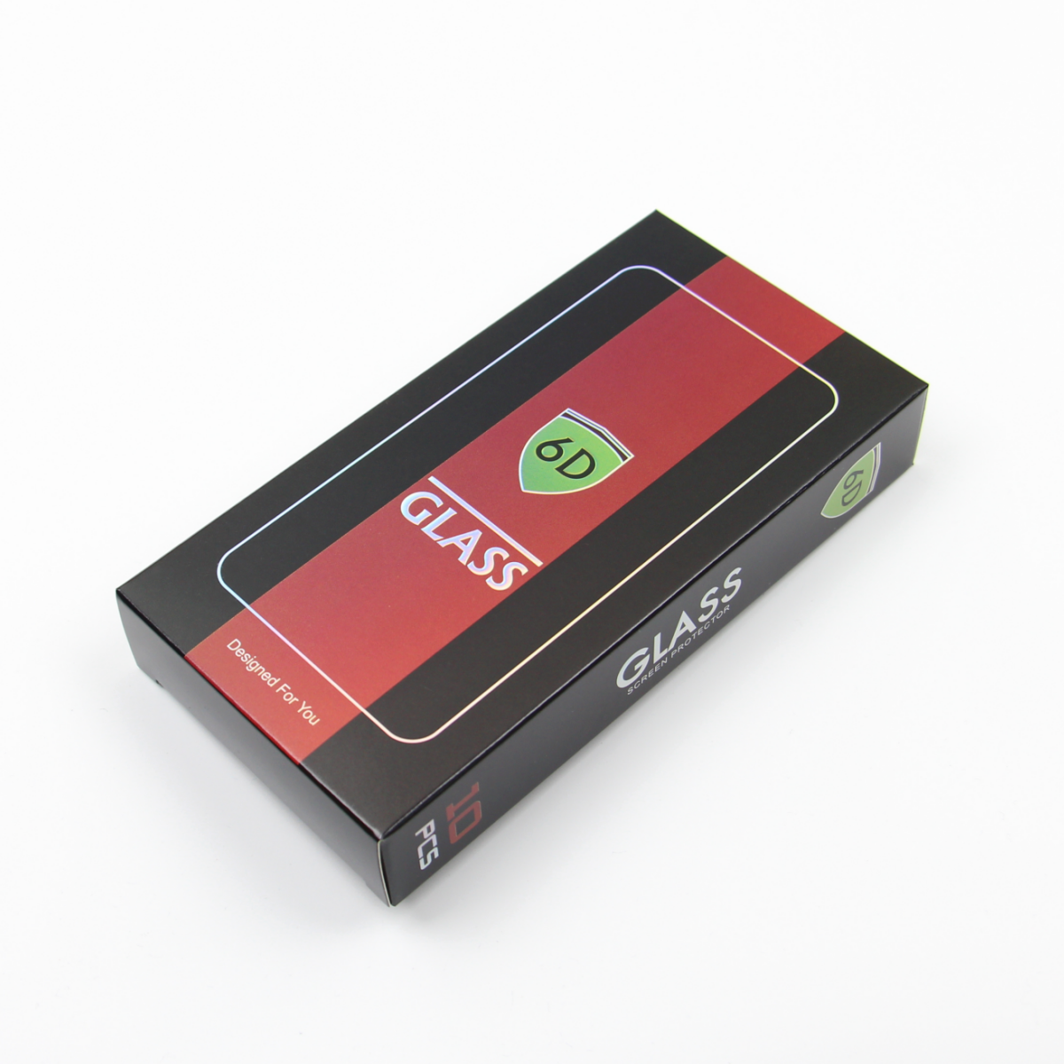 446929_oryg Tempered glass 6D for iPhone 17 Pro black frame - Image 4