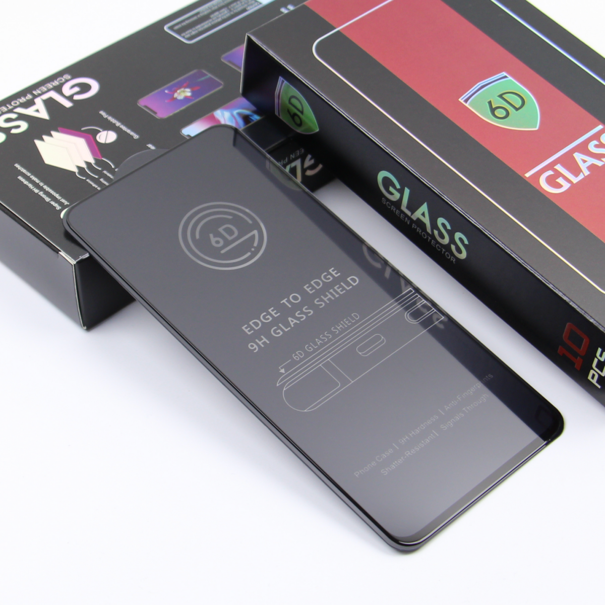 446935_oryg Tempered glass 6D for iPhone 17 Pro black frame - Image 10